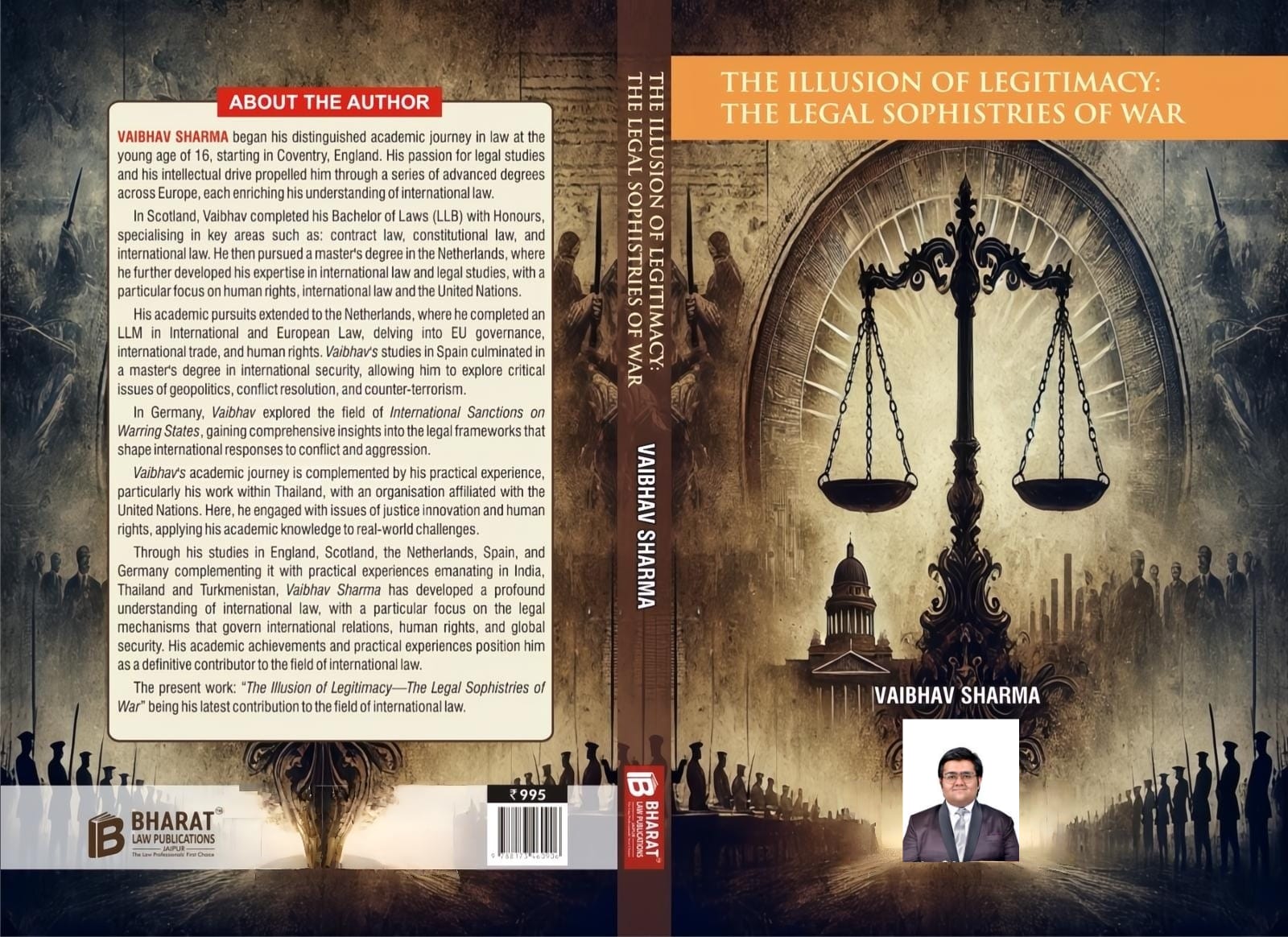 BREAKING NEWS: पुस्तक समीक्षा     “द इल्युज़न ऑफ़ लीजीटिमेसी: द लीगल सफ़िस्ट्रीज़ ऑफ़ वॉर” — वैभव शर्मा